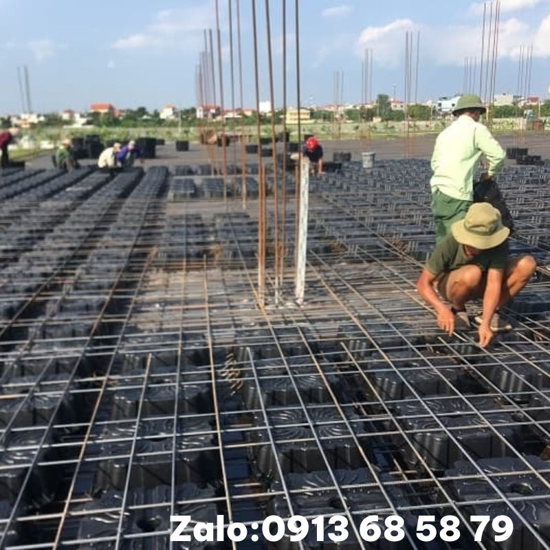 Giá sàn hộp đổ sàn, giá sàn hộp đổ bê tông, sàn hộp đổ trần, sàn hộp vượt nhịp