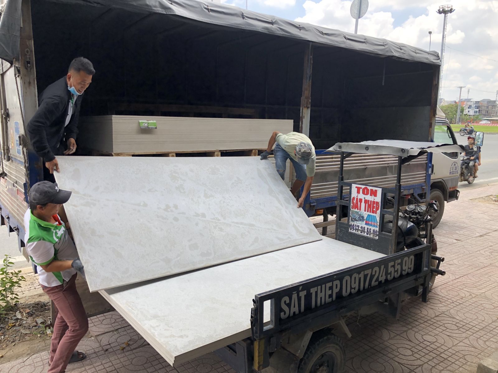 Tấm xi măng tại Đồng Nai, tấm cemboard Thái Lan tại Đồng Nai, Bảng Báo Giá Tấm Xi Măng Vân Gỗ 2021