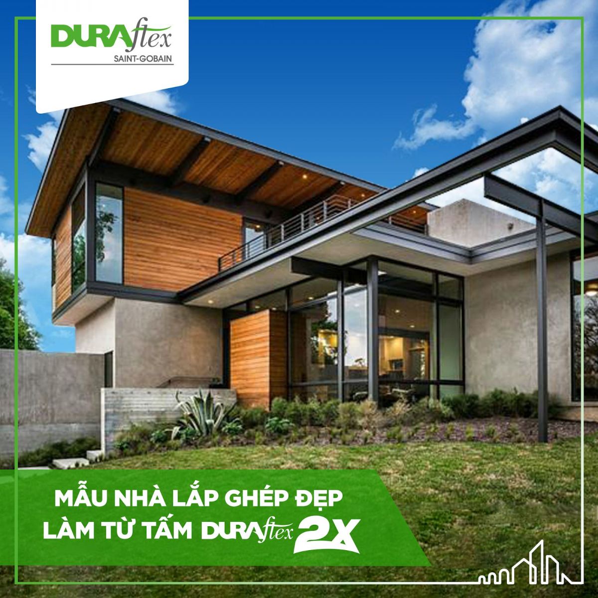 Tấm xi mang cemboard làm vách ngoài trời, vách chịu nước chống nước